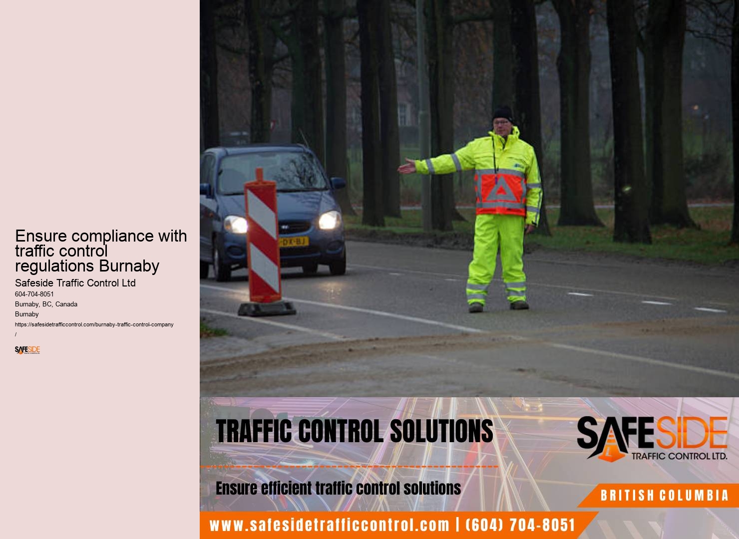 Timely traffic control services Burnaby