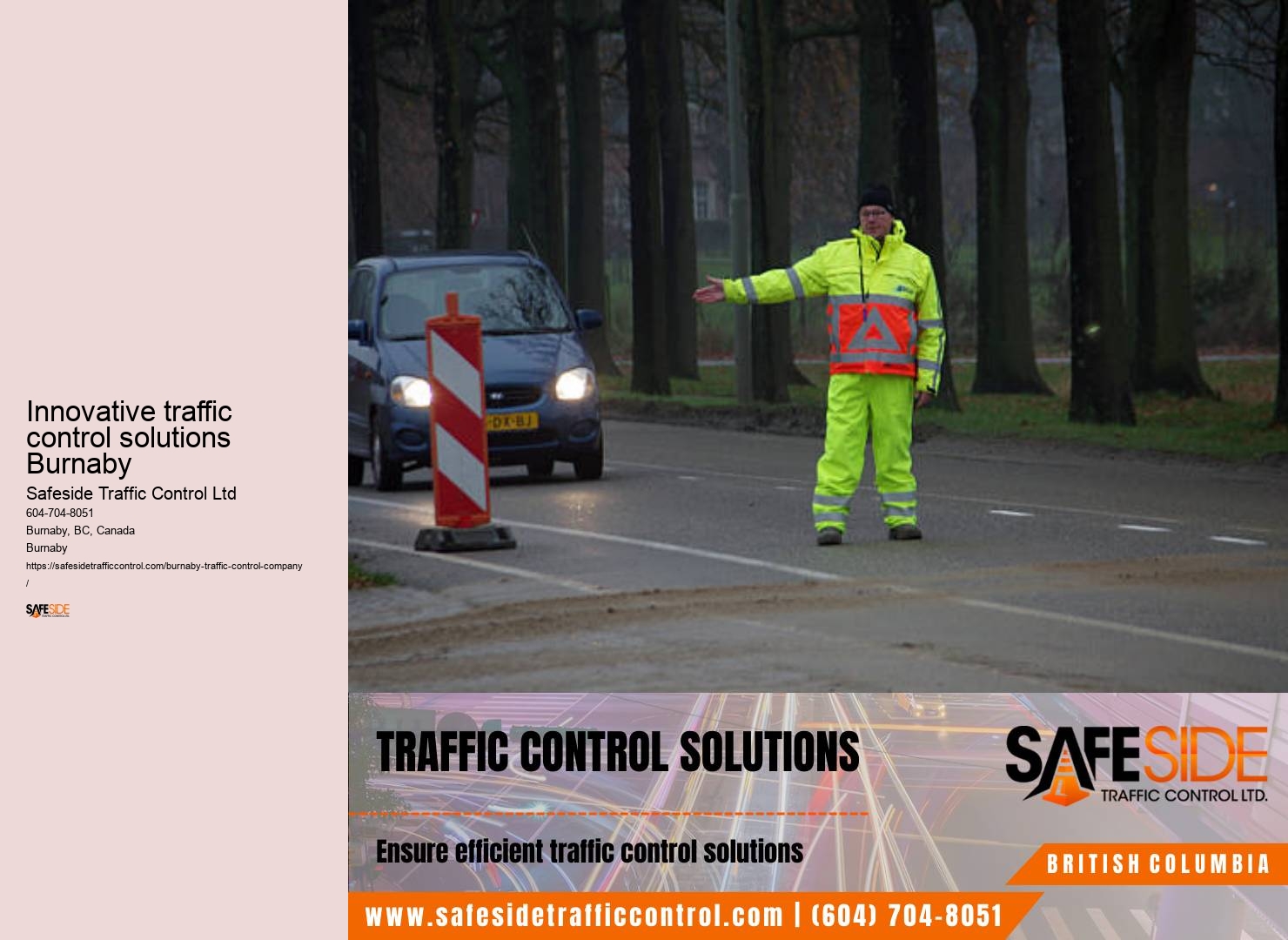 Affordable traffic signs Burnaby