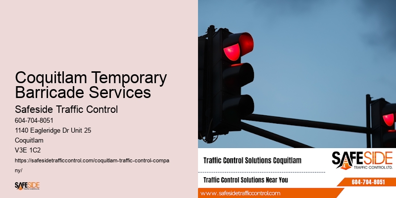 Coquitlam Temporary Barricade Services