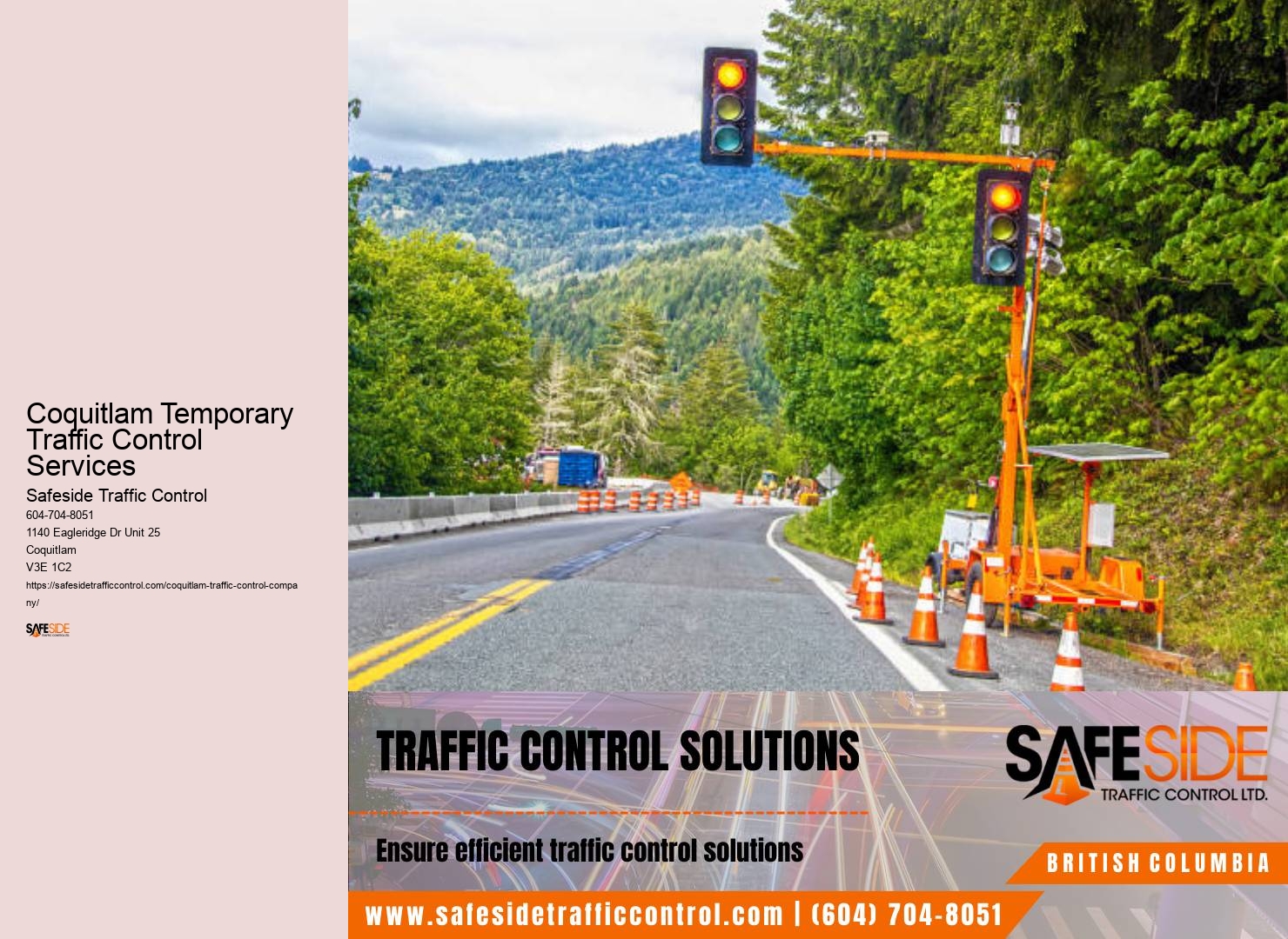 Temporary Road Closures Coquitlam Temporary Traffic Control Services