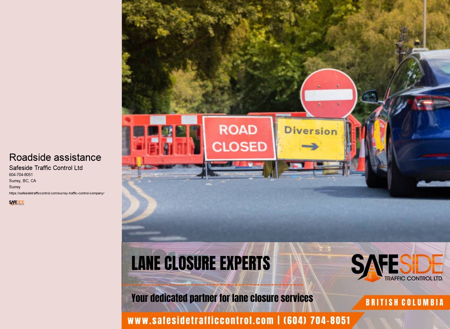 Surrey traffic control code