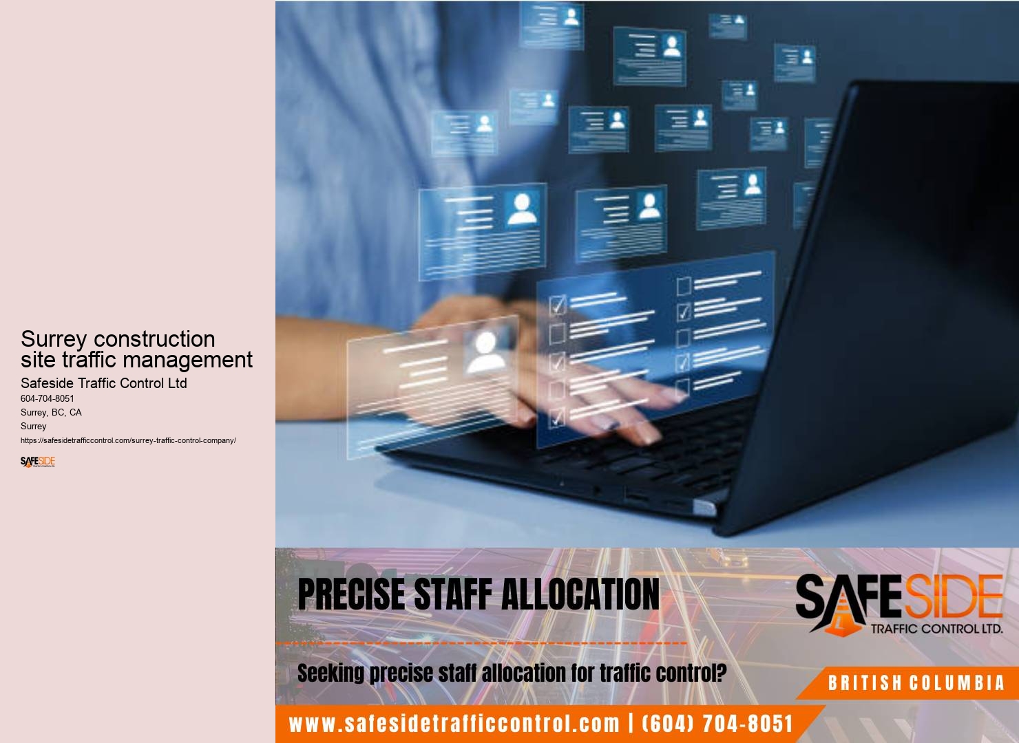 Traffic control management Surrey