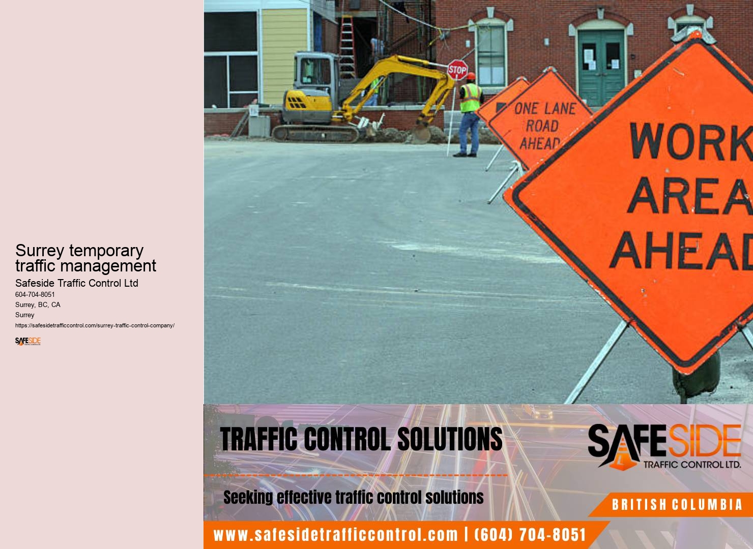 Traffic control personnel