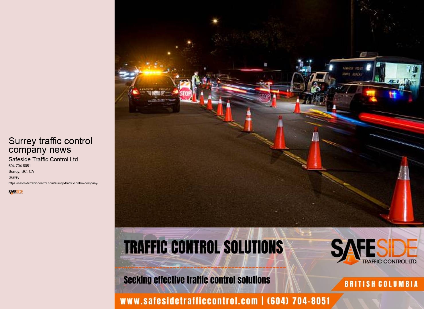 Traffic control algorithm innovation Surrey