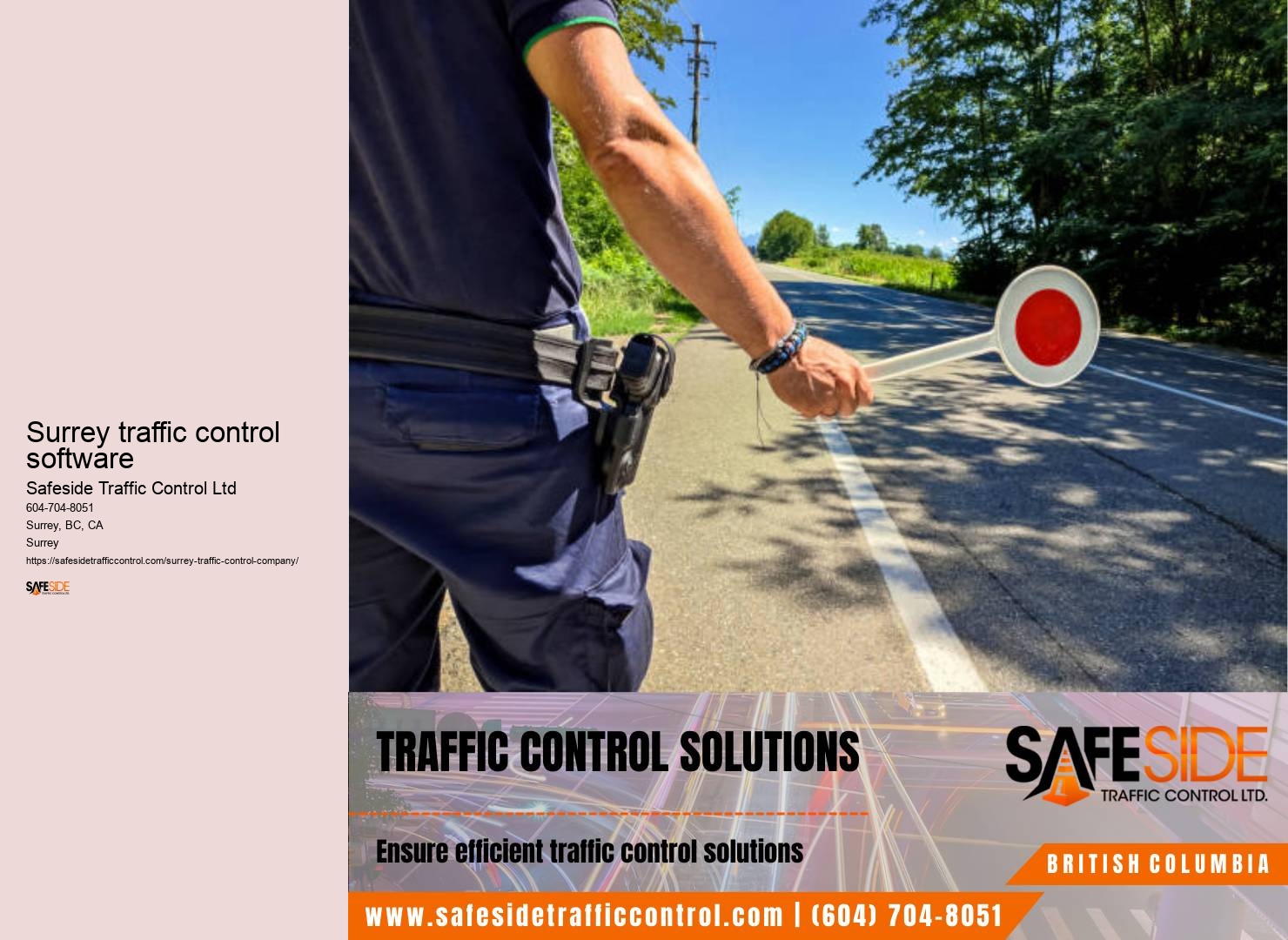 Surrey traffic control optimization services