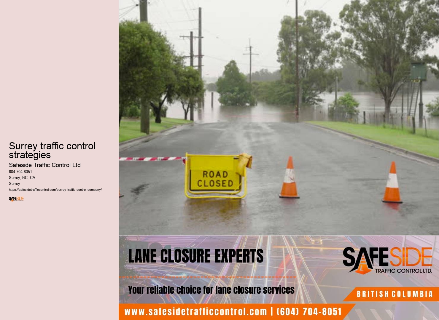 Traffic control algorithm validation Surrey