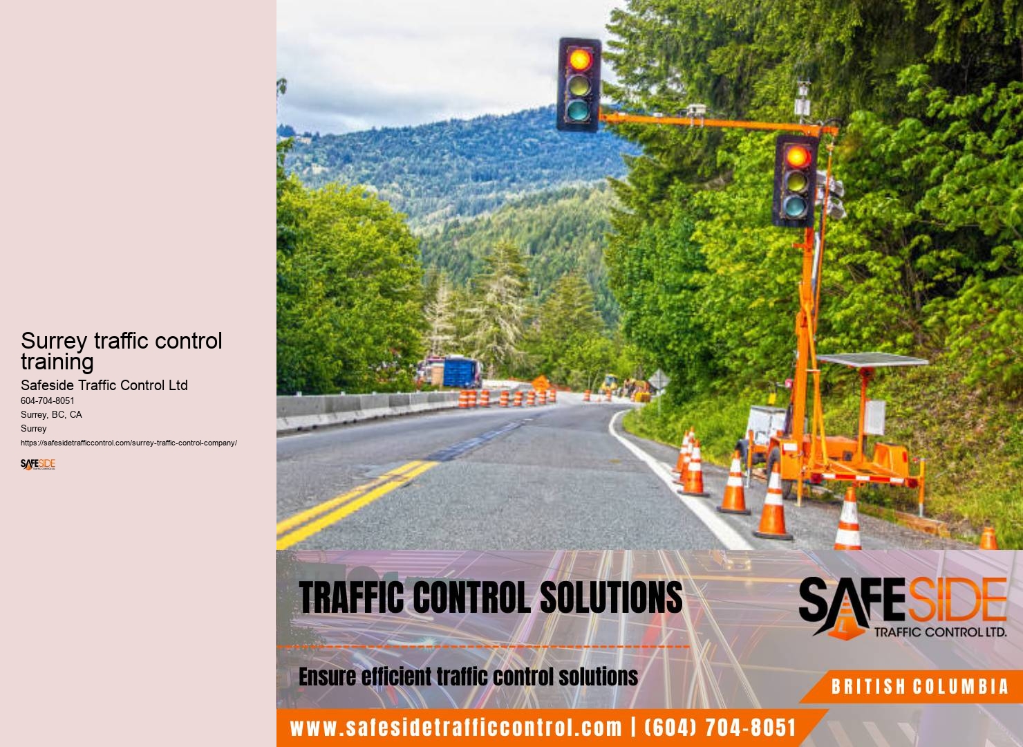 Surrey traffic flow optimization