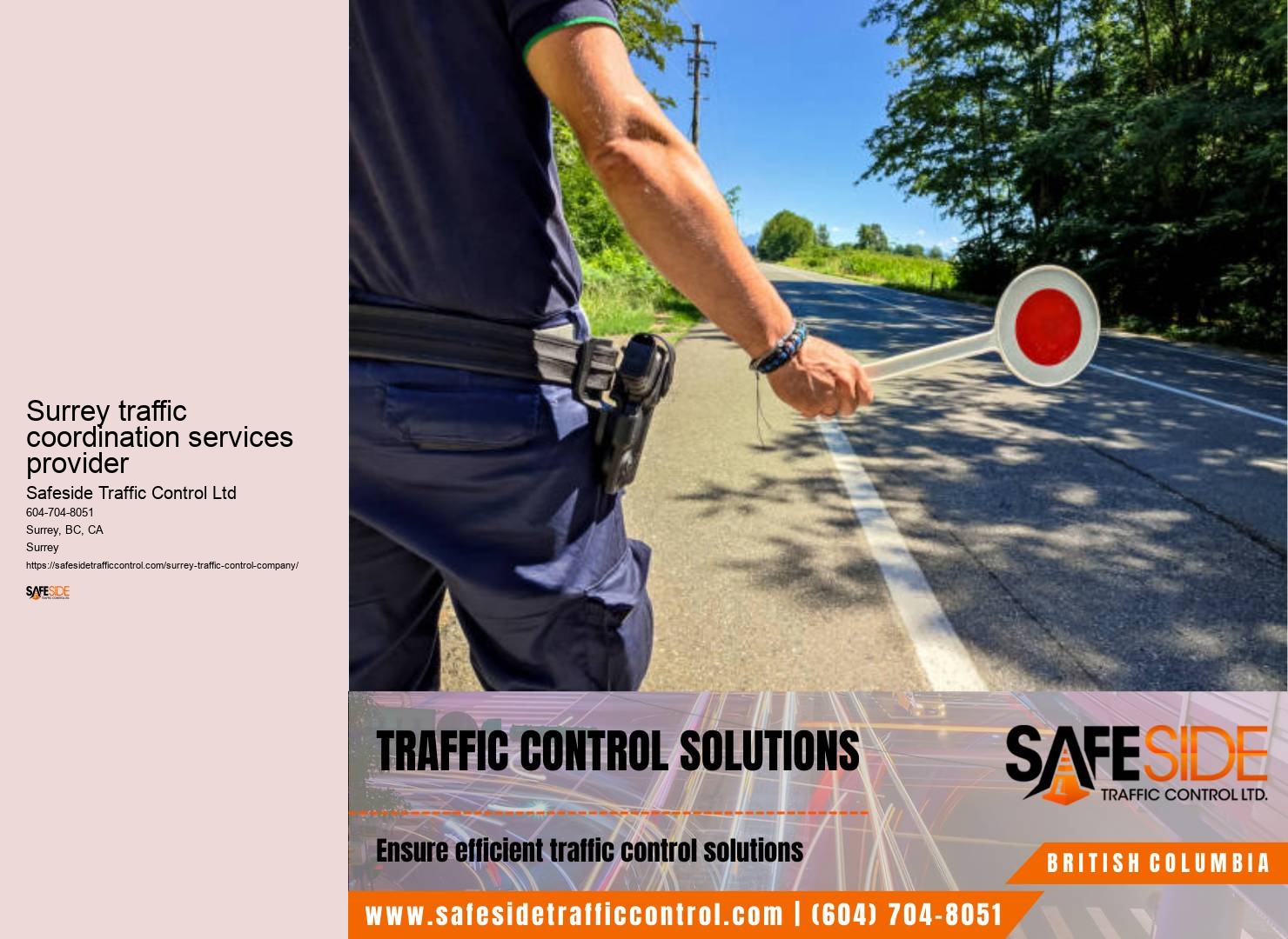 Traffic control signage