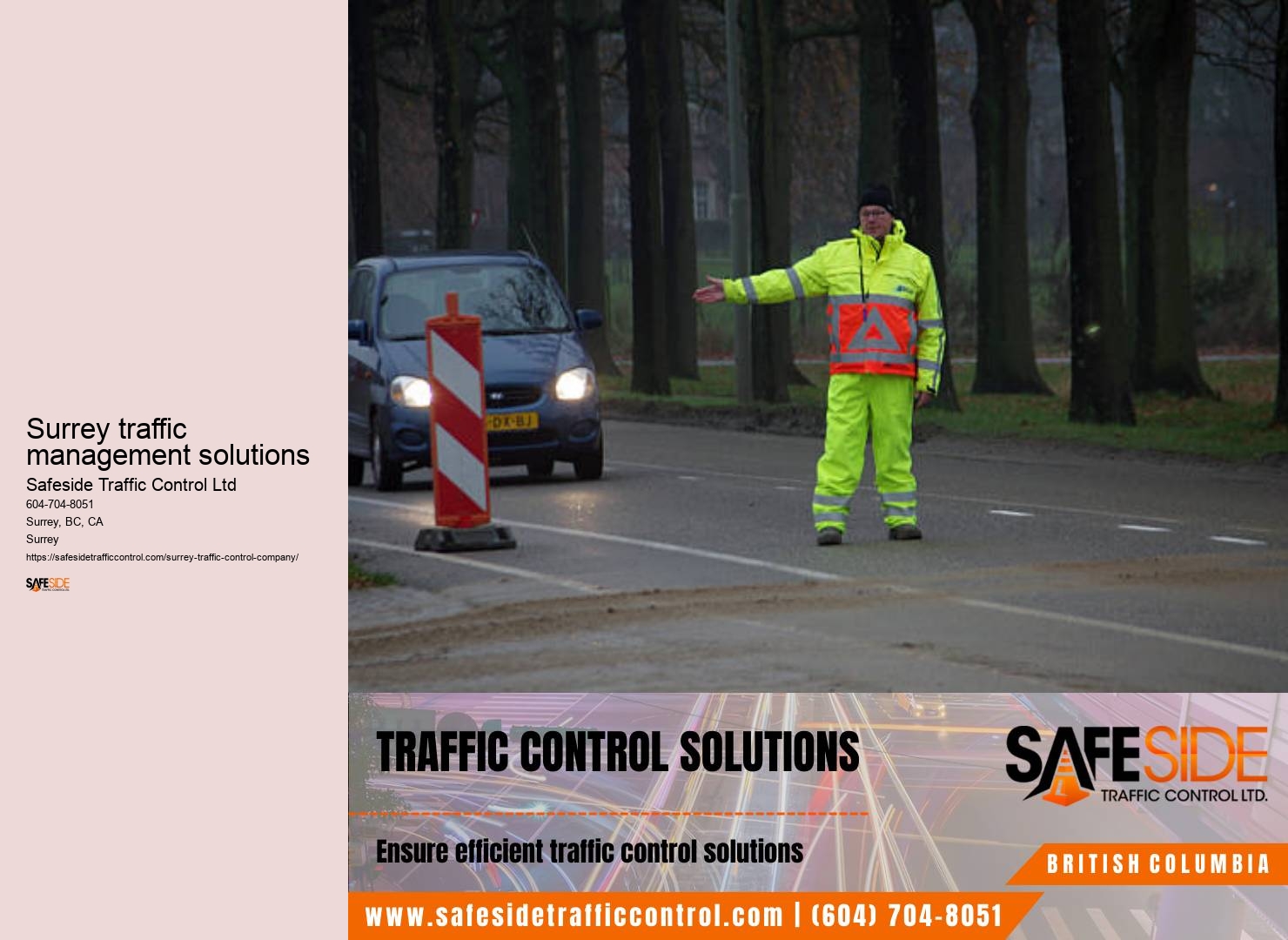Surrey traffic control algorithm consultancy