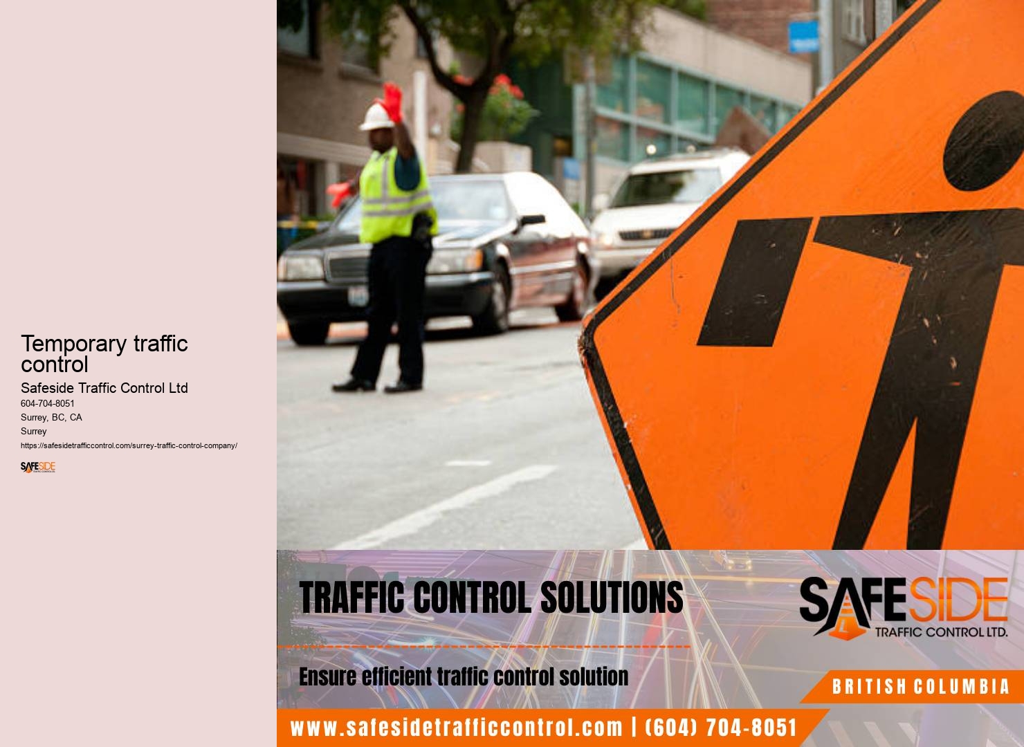 Surrey traffic control equipment