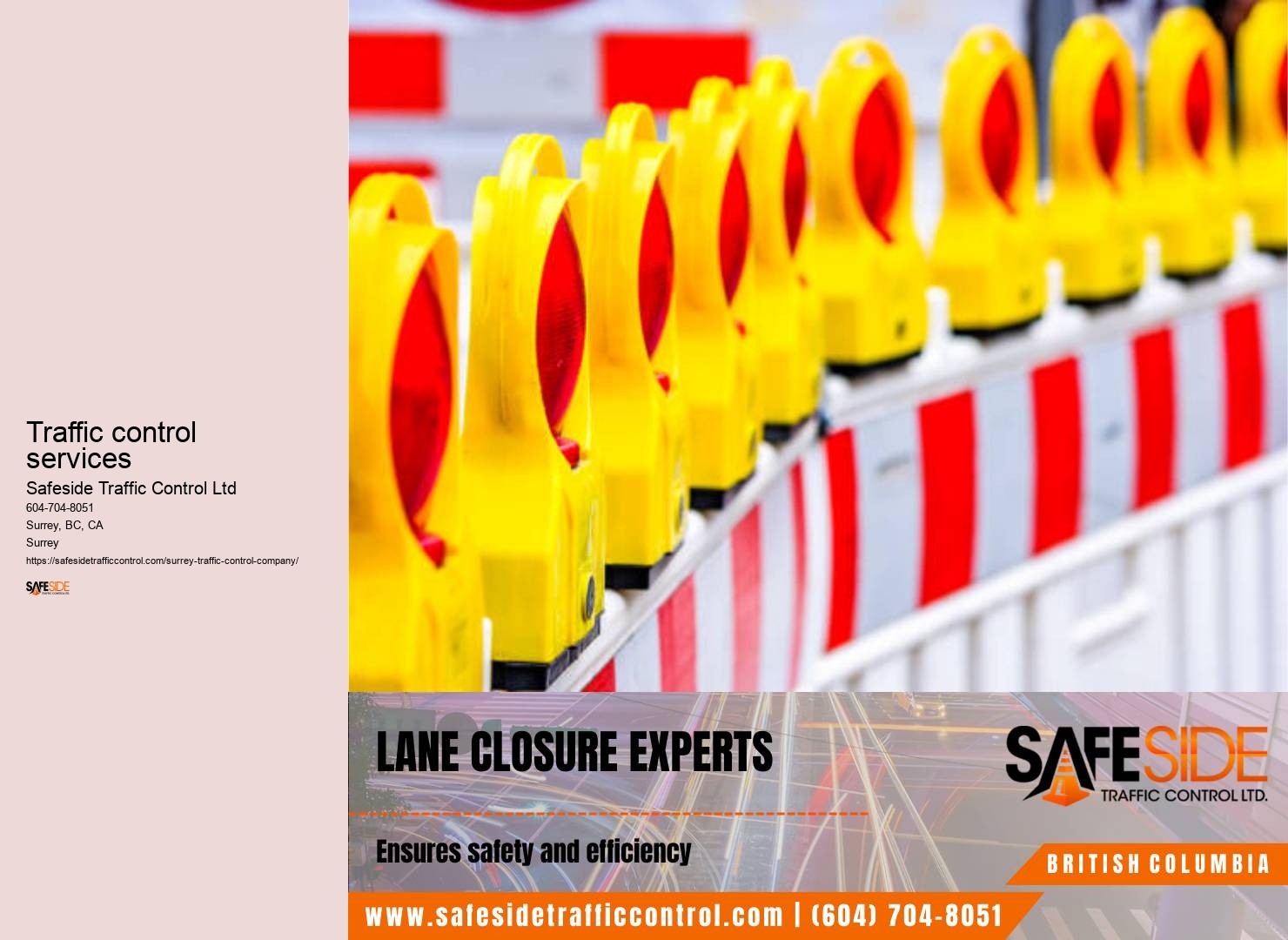 Traffic control technology Surrey