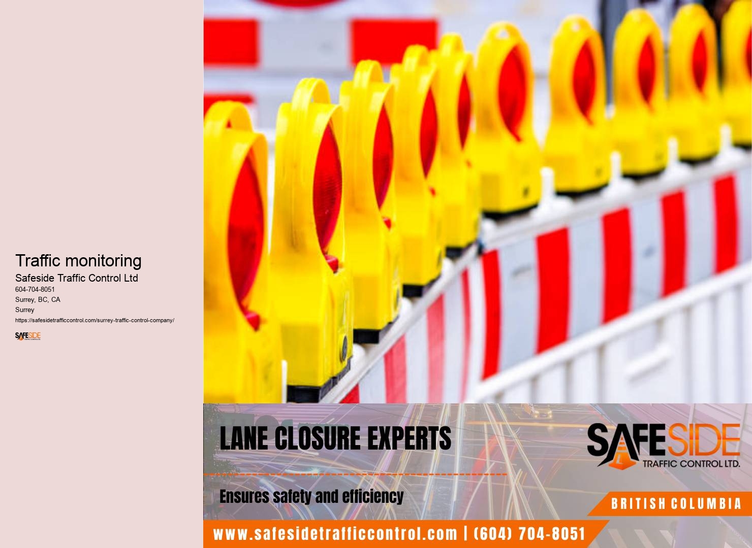Surrey traffic control regulations