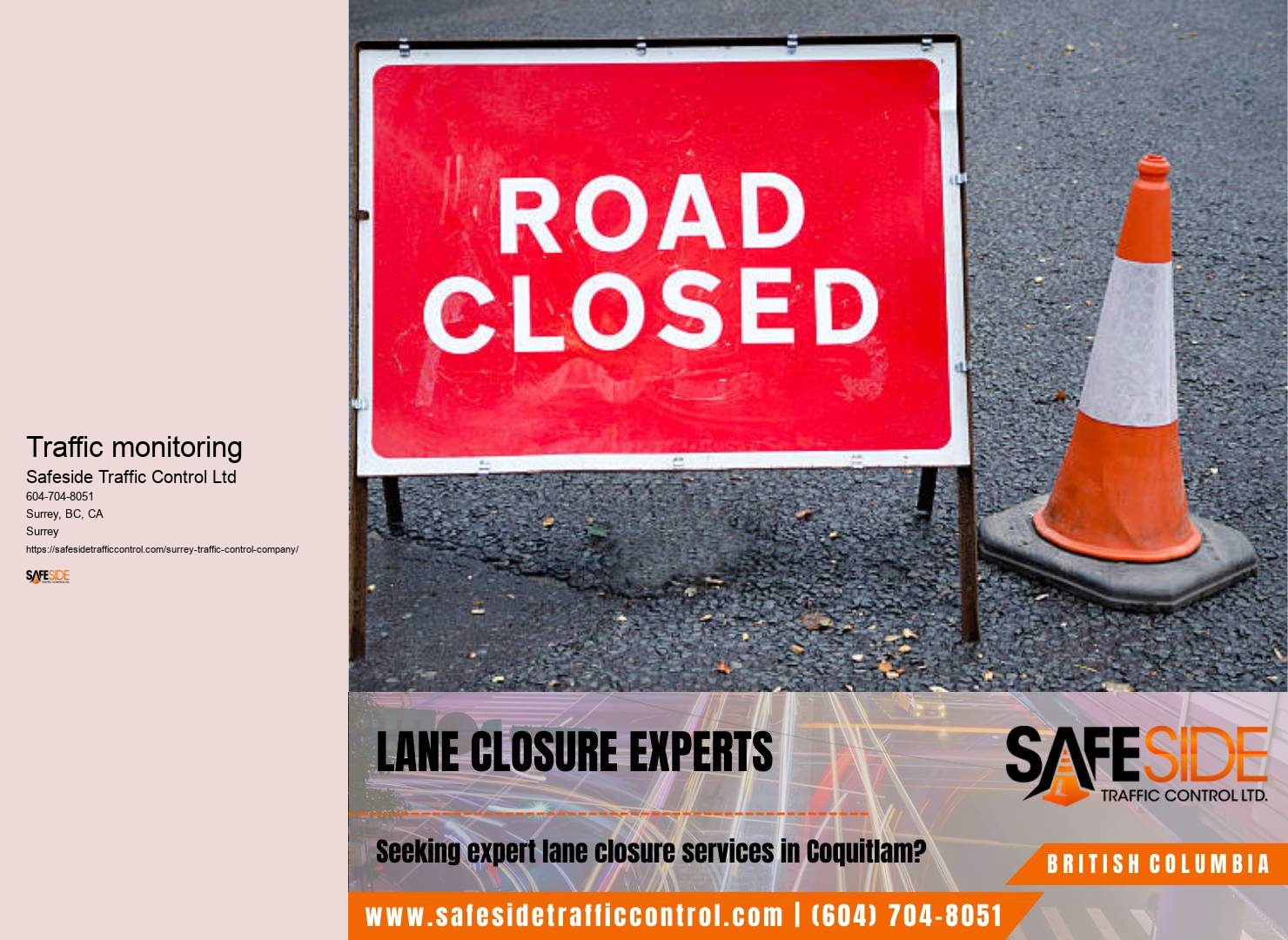 Traffic control management Surrey