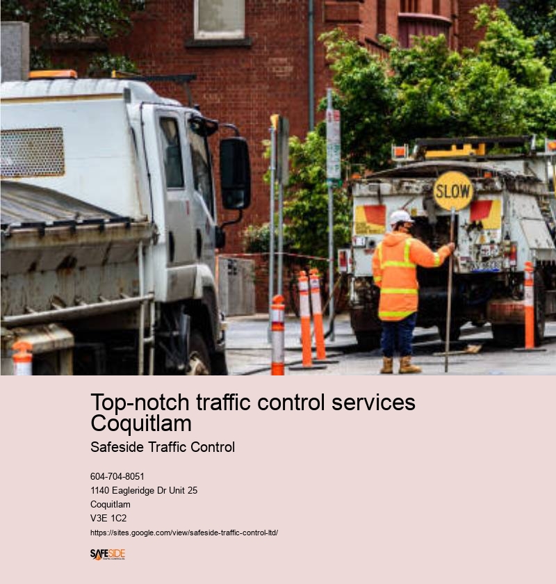 Coquitlam road work traffic coordination