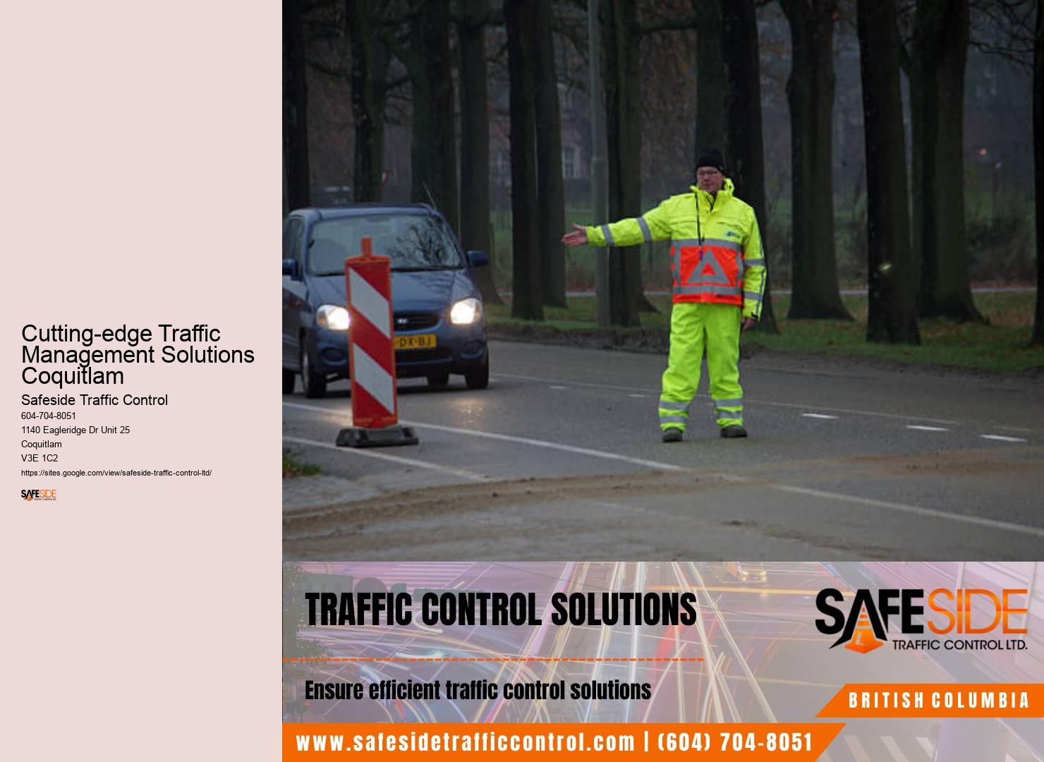 Cutting-edge Traffic Management Solutions Coquitlam Urban Traffic Solutions
