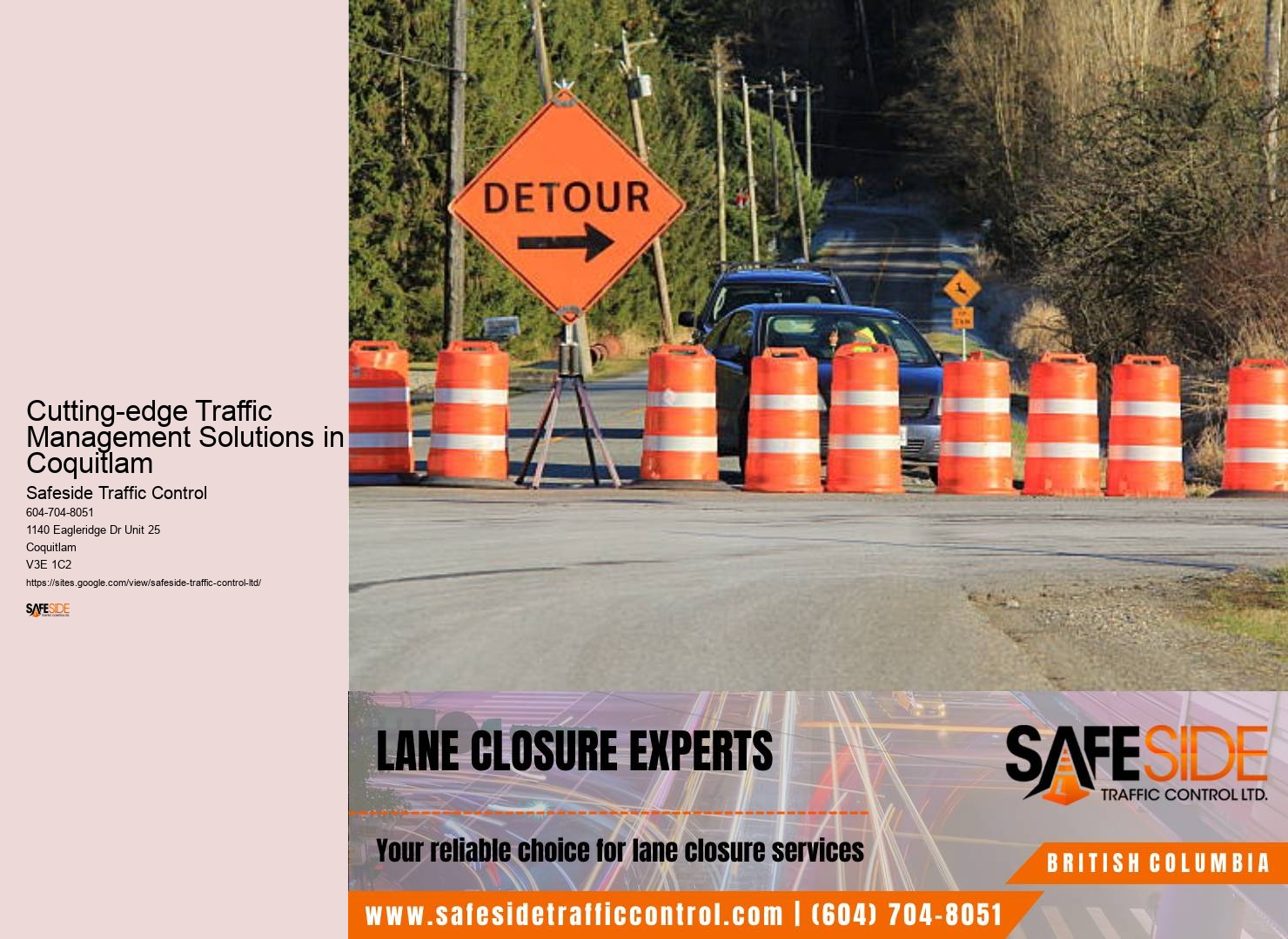 Cutting-edge Traffic Management Solutions in Coquitlam Road Closure Safety Guidelines