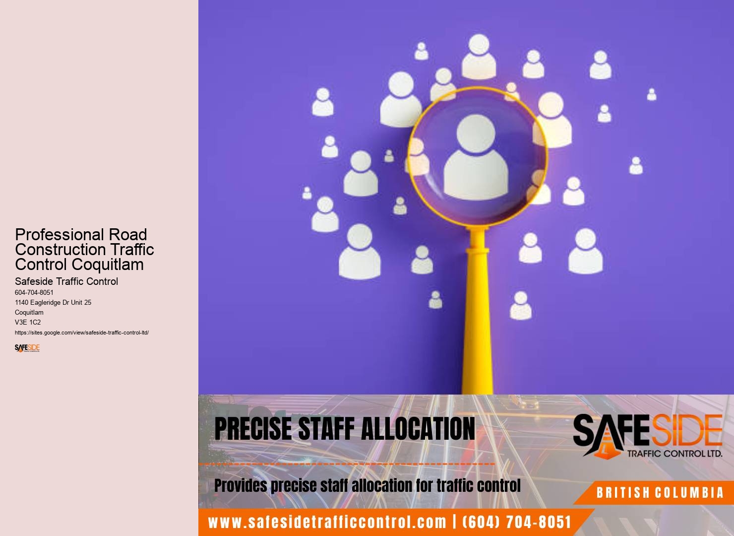 Professional Event Traffic Control Professional Road Construction Traffic Control Coquitlam