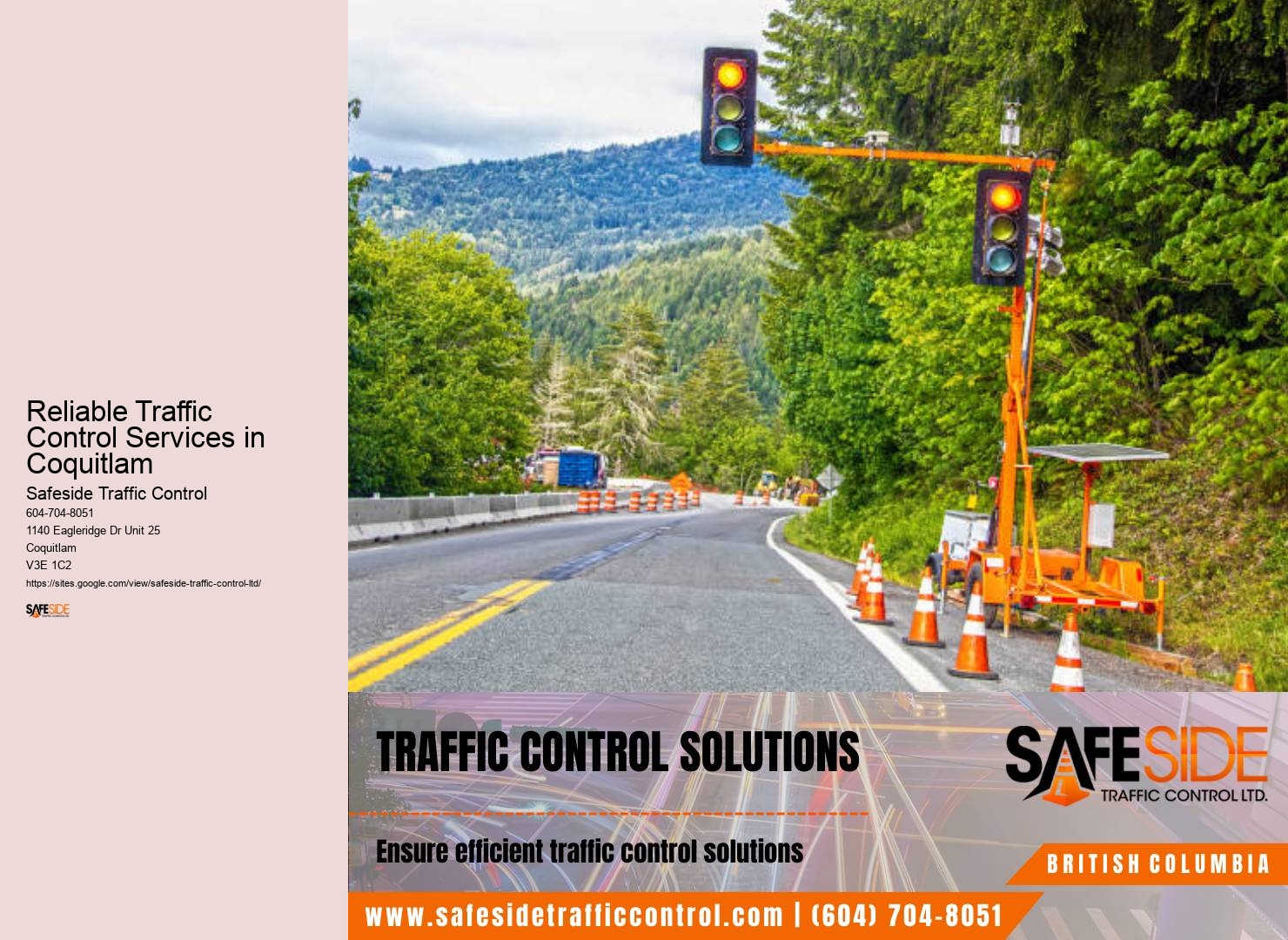 Reliable Traffic Control Services in Coquitlam Traffic Flow Optimization