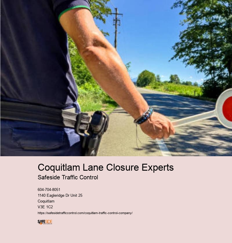 Lane closure safety