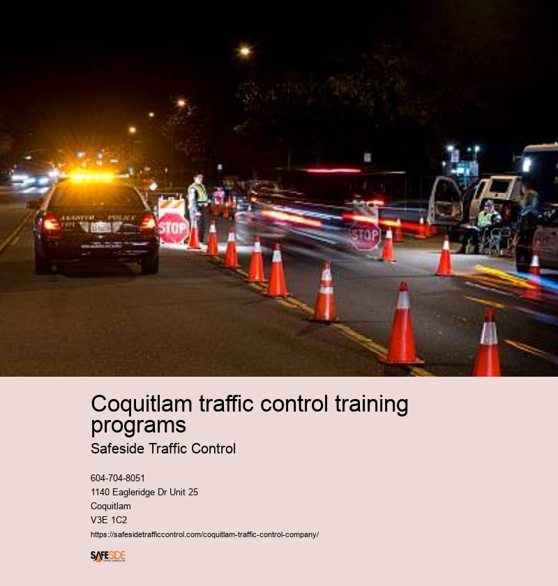 Road closure planning services