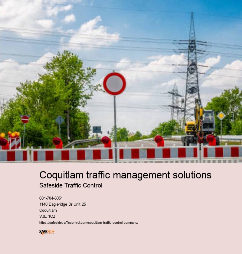 Road construction traffic control Coquitlam
