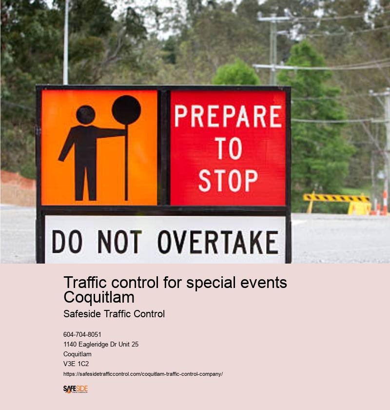 Traffic control strategies Coquitlam