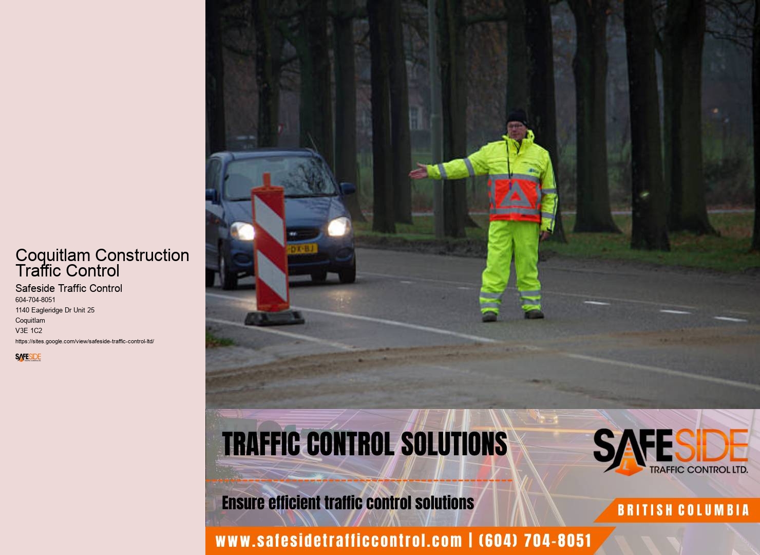 Coquitlam Construction Traffic Control Traffic Control Services for Events