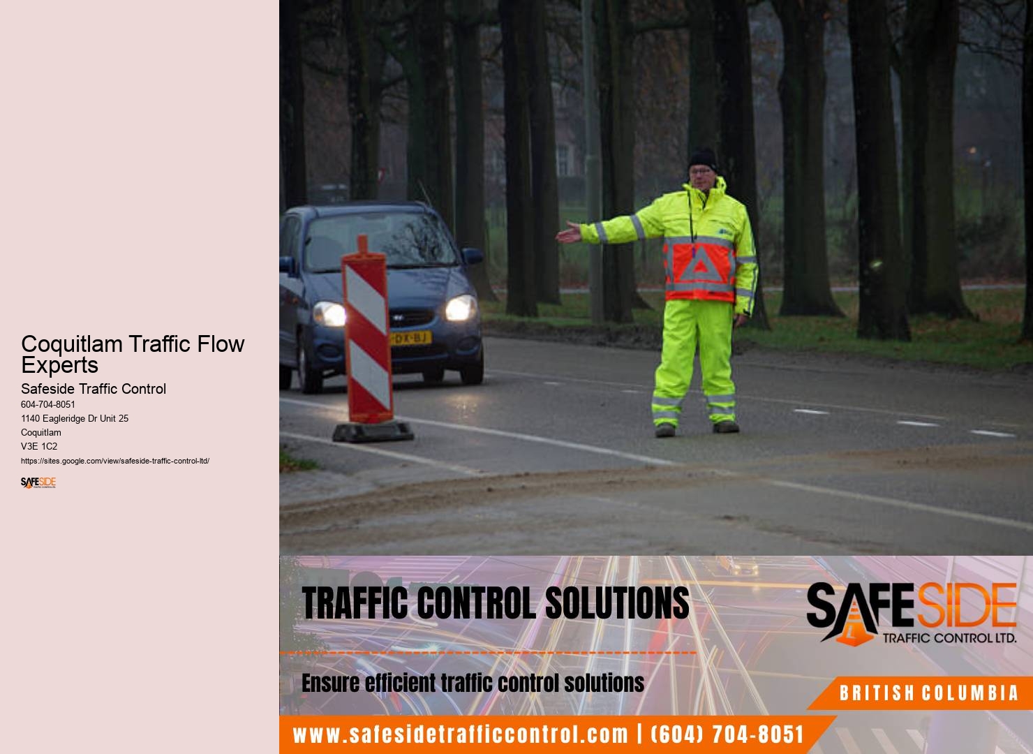Traffic Flow Management Experts Coquitlam Traffic Flow Experts
