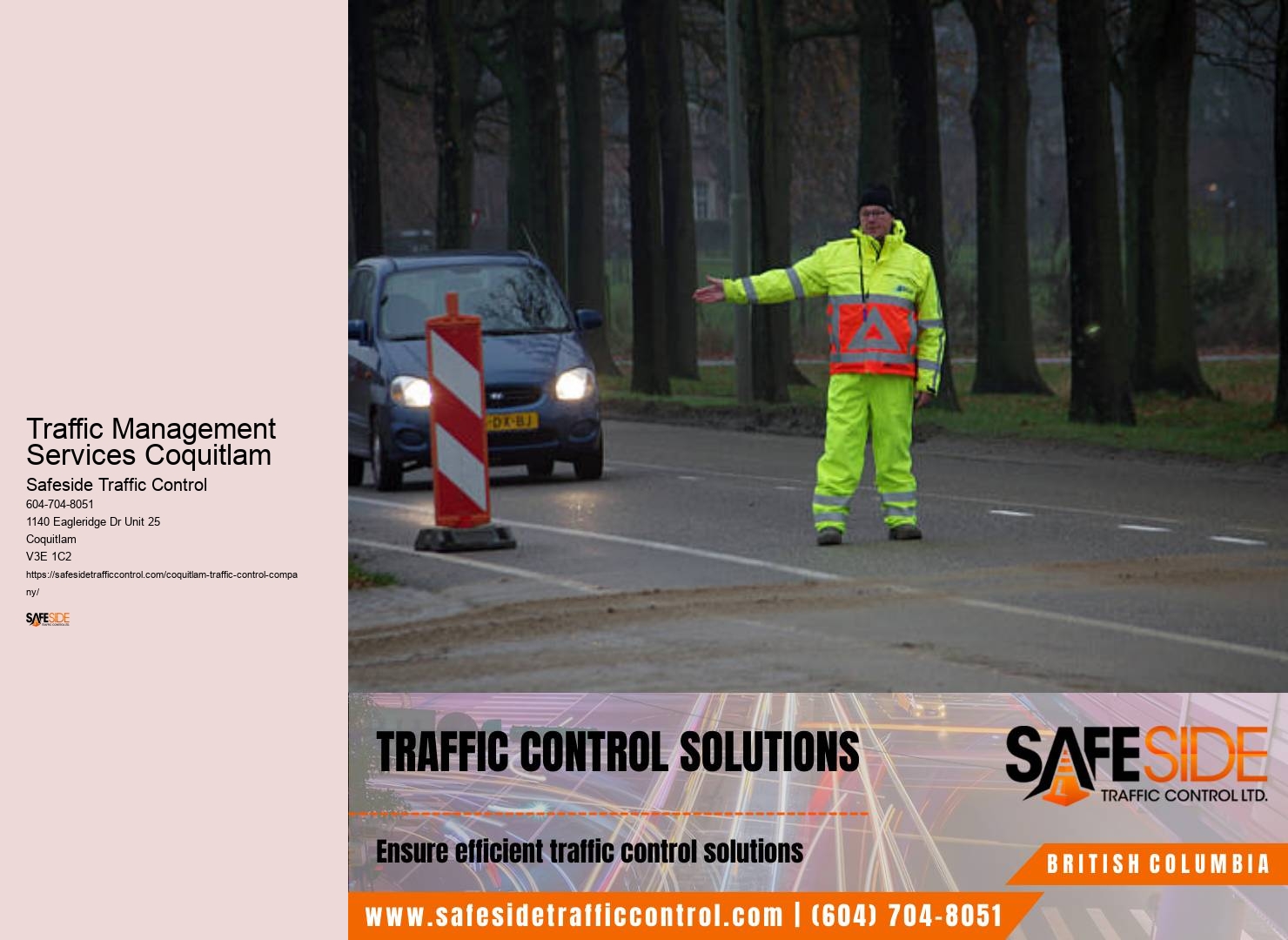 Traffic Control Providers List Traffic Management Services Coquitlam