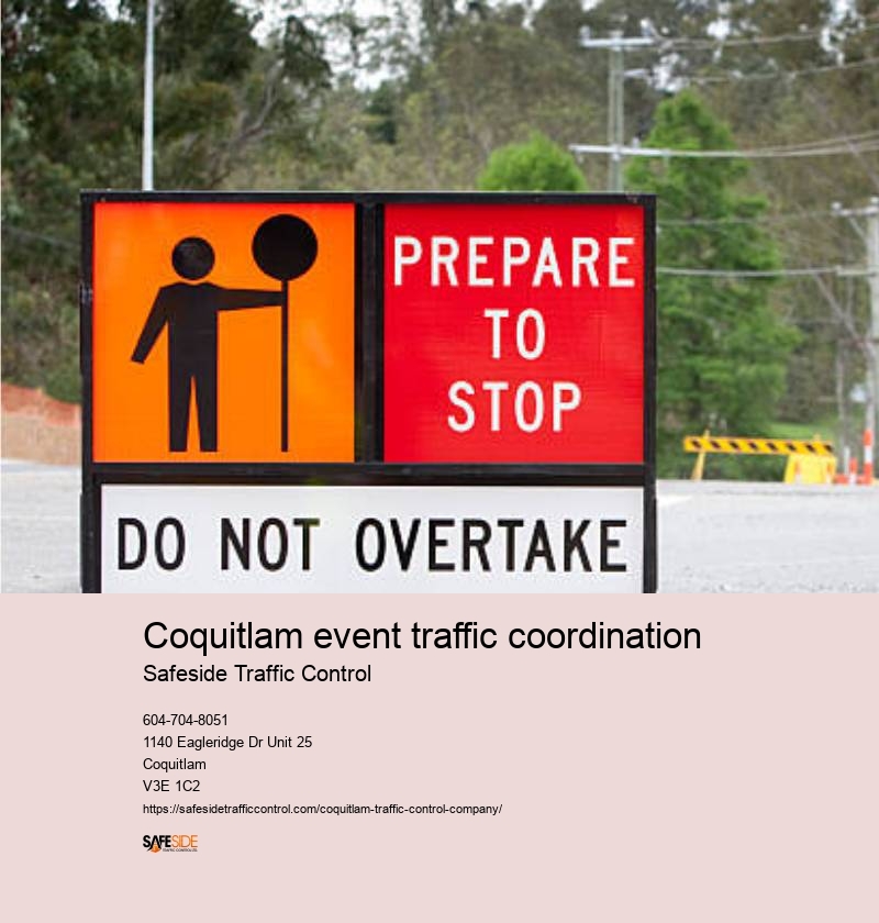 Event-specific traffic control Coquitlam