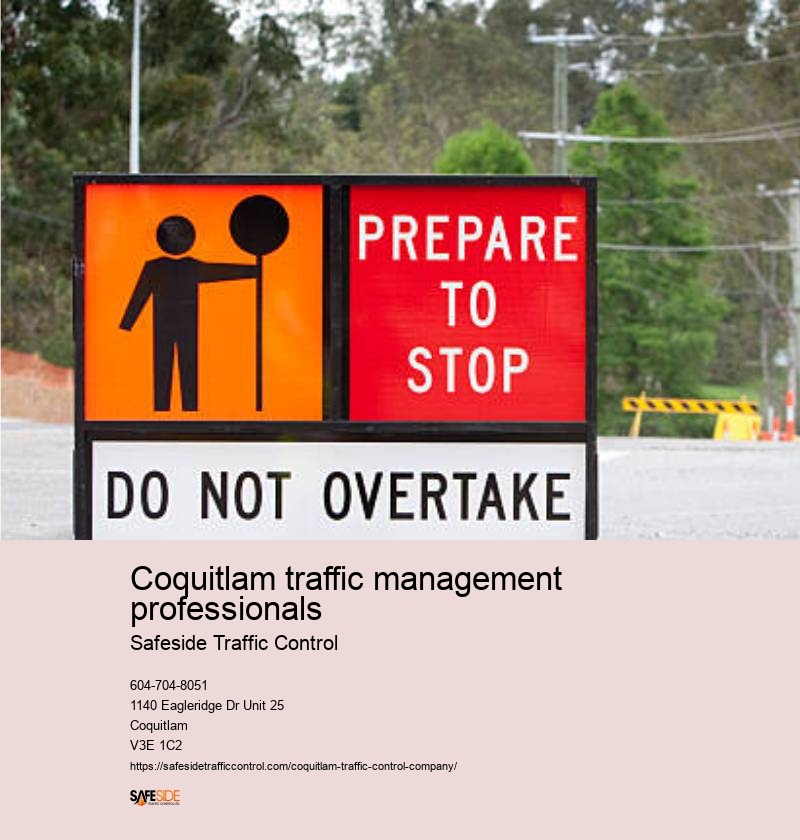 Efficient Traffic Guidance Services, Coquitlam