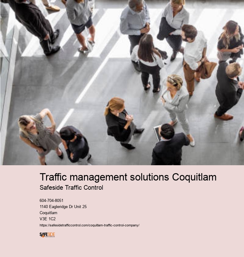 Coquitlam construction site traffic control
