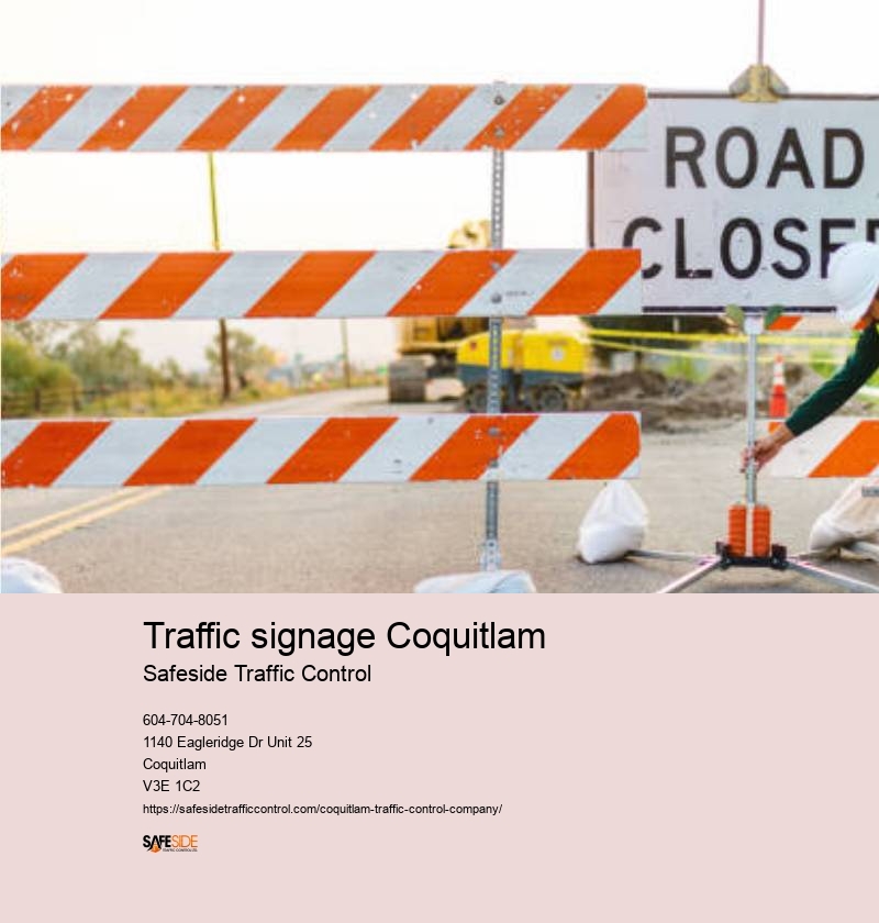 Traffic signage Coquitlam