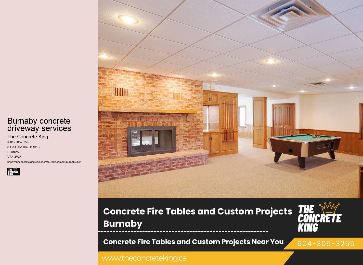 Experienced Burnaby concrete driveway services Concrete Driveway Specialists