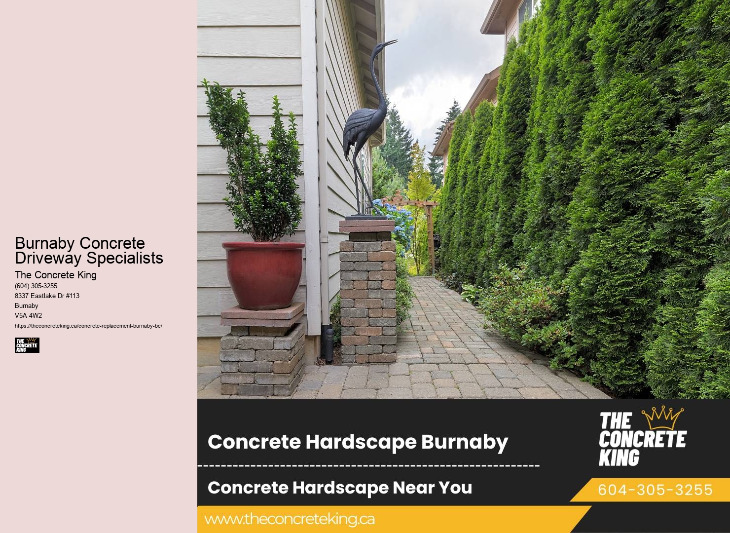Commercial driveway repair Burnaby Concrete Driveway Specialists