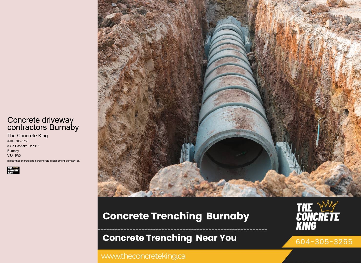 Concrete driveway contractors Burnaby Driveway Concrete Repair Companies
