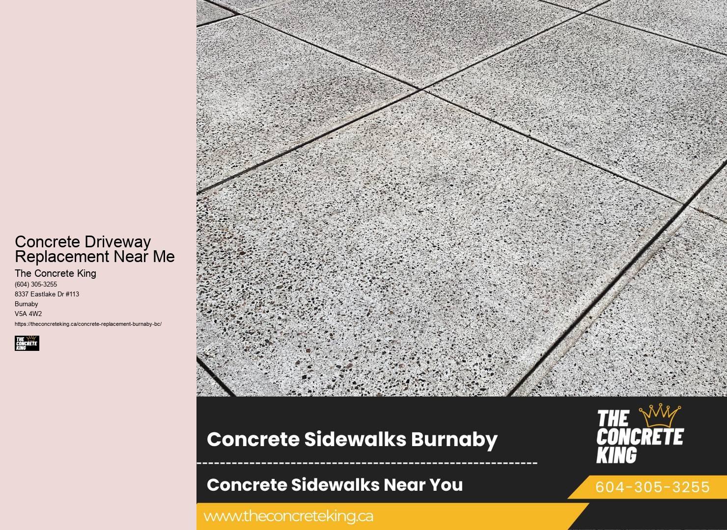 Driveway renovation services Concrete Driveway Replacement Near Me