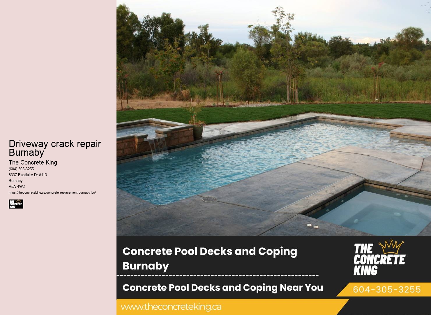 Driveway repair specialists Driveway crack repair Burnaby