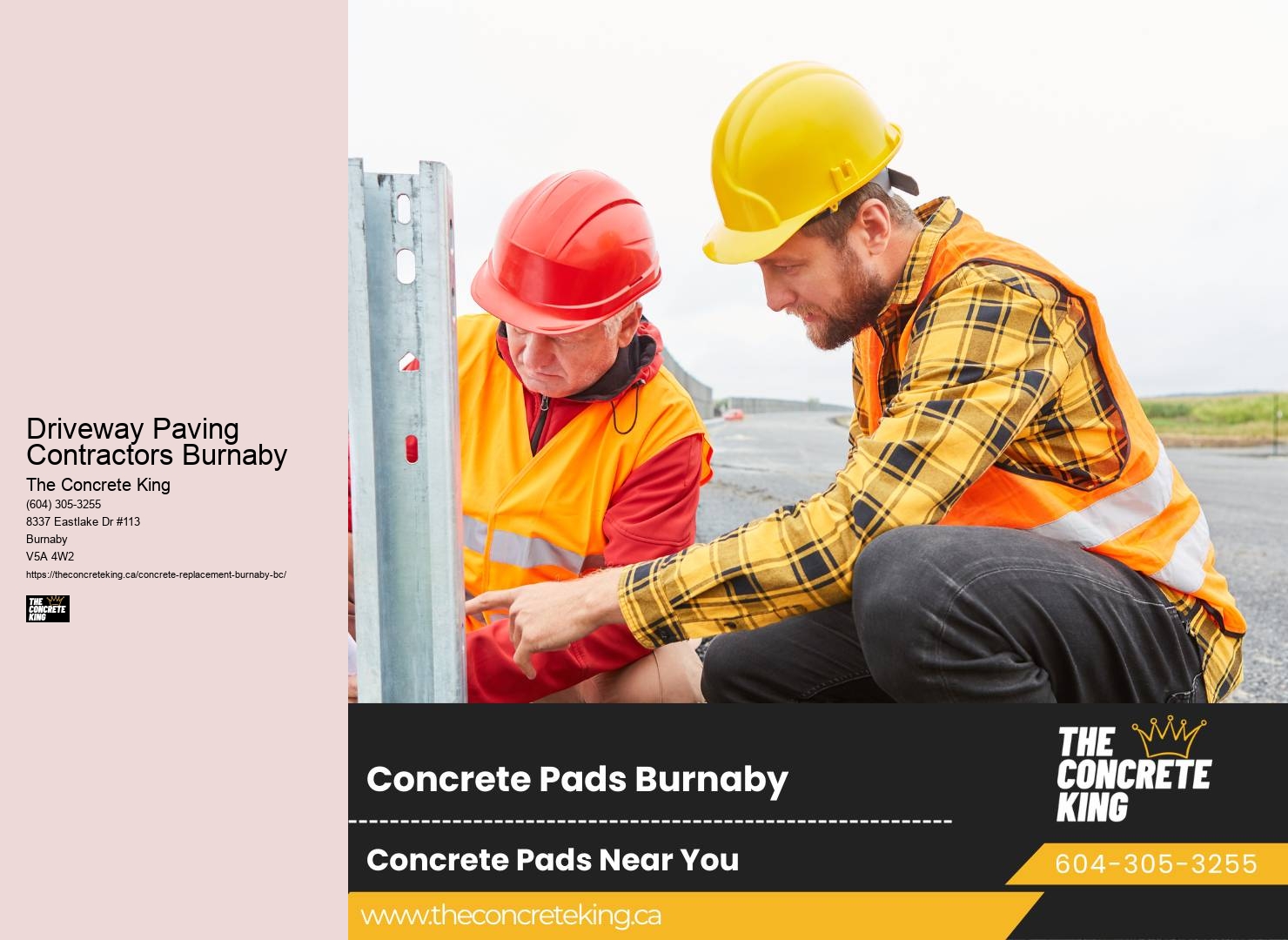 Driveway Paving Contractors Burnaby concrete driveway repair