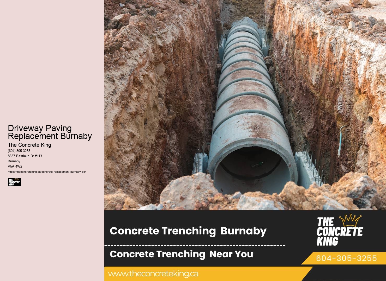Driveway Paving Replacement Burnaby driveway services