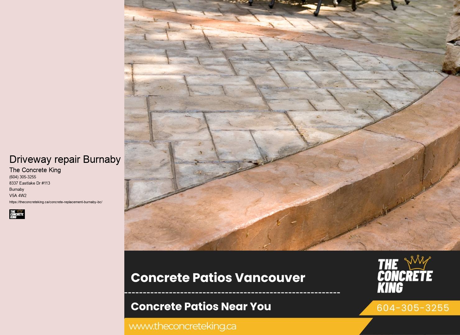 Driveway repair Burnaby