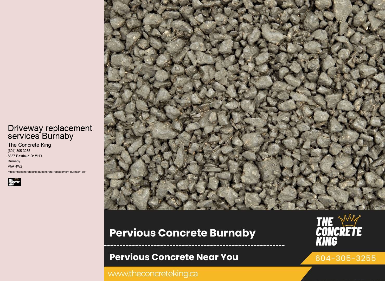 Driveway repair advice Driveway replacement services Burnaby