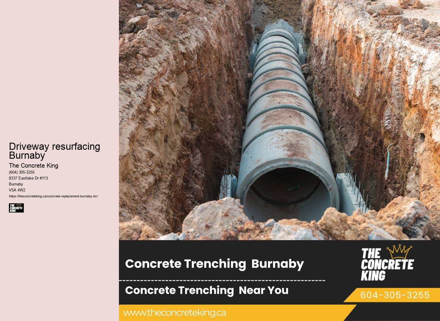 Concrete Driveway Replacement Cost Driveway resurfacing Burnaby