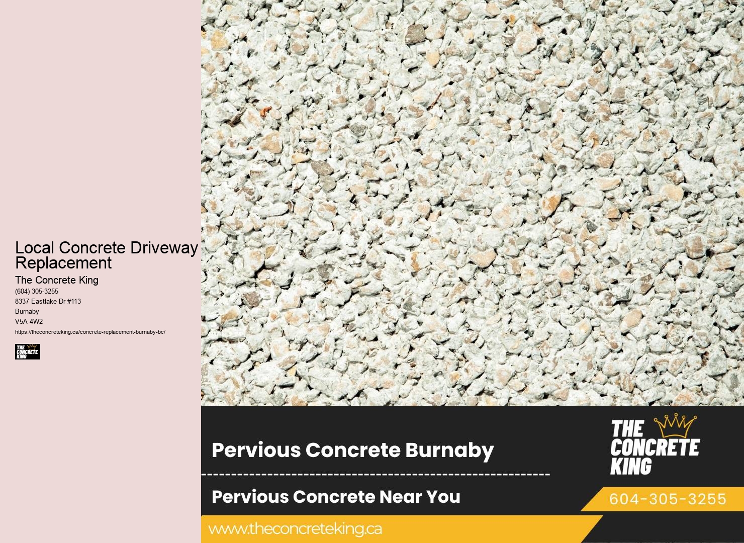 Local Concrete Driveway Replacement Driveway Concrete Finishing Services