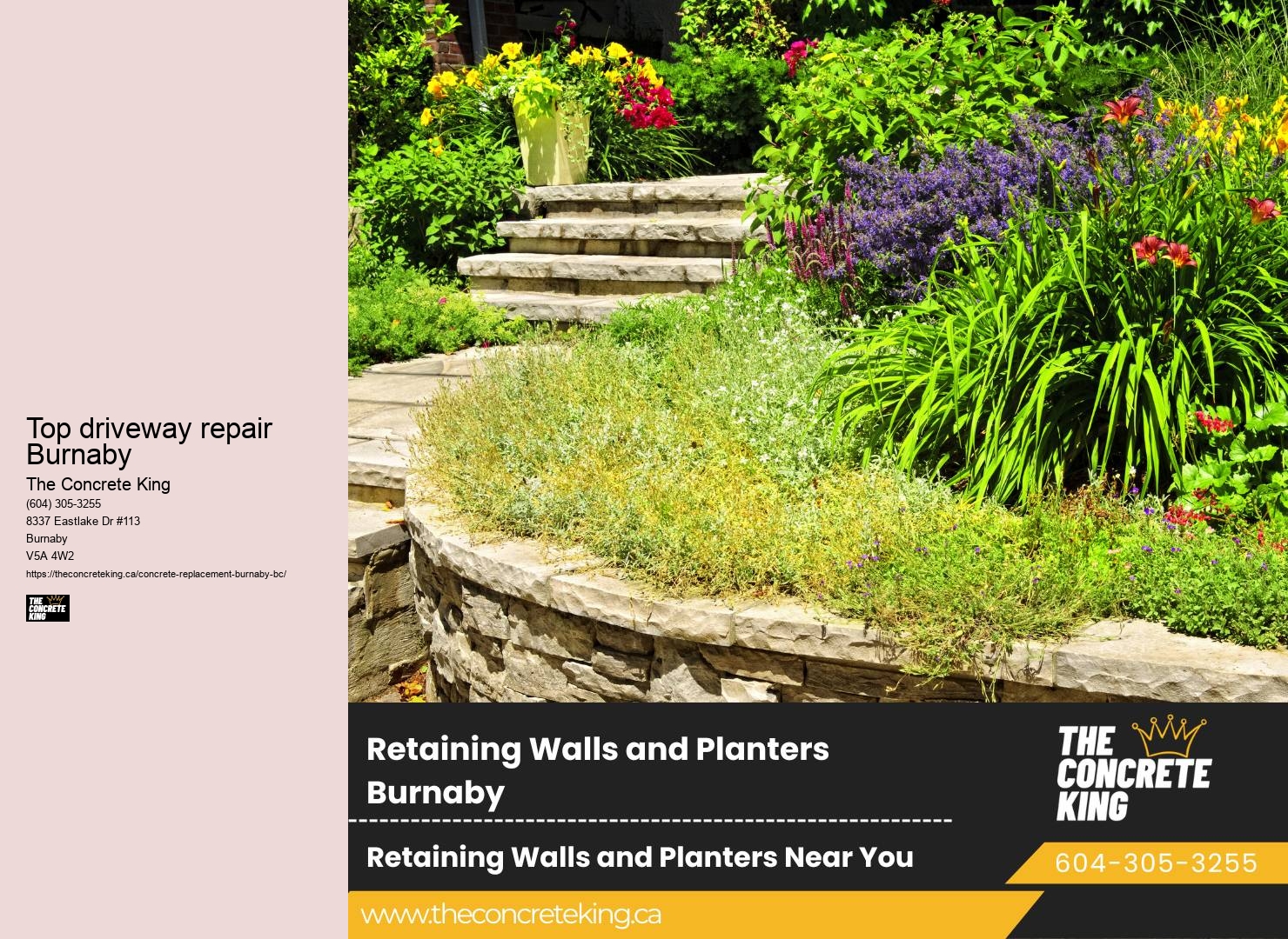 Driveway Resurfacing Top driveway repair Burnaby BC