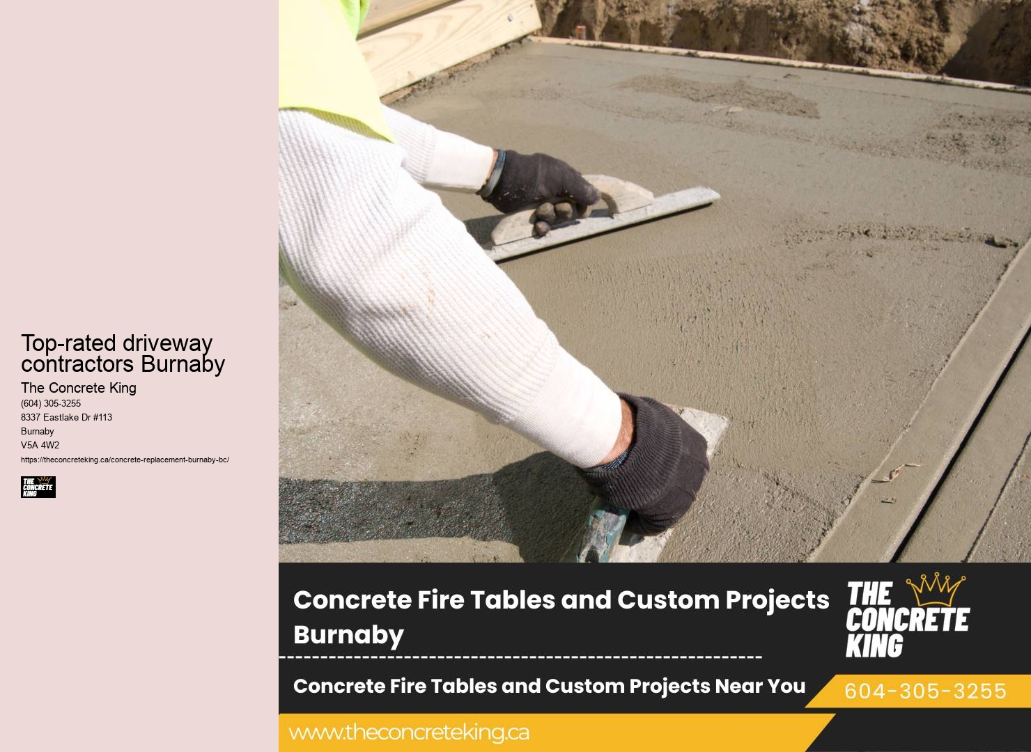 Top-rated driveway contractors Burnaby Driveway Paving Services
