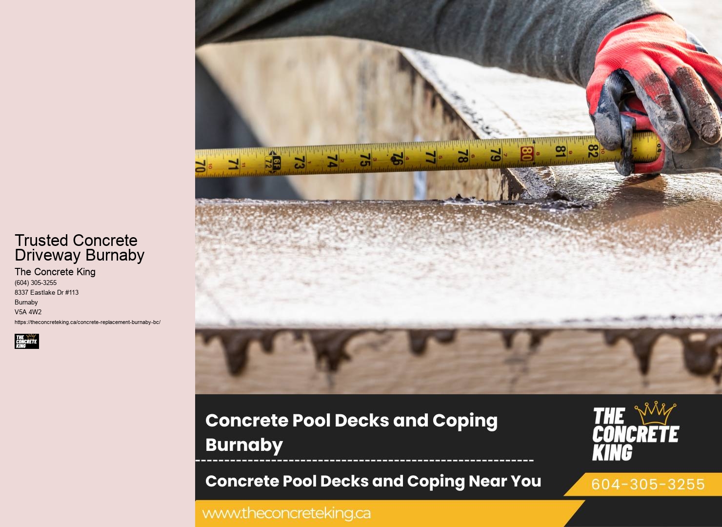 Trusted Driveway Paving Contractors Trusted Concrete Driveway Burnaby